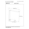 Vario Led Lucide-24656-10-31 asztali lámpa
