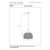 Mesh Lucide-43404-28-30 függeszték