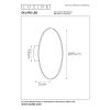 Eklyps Led Lucide-46201-06-02 fali lámpa