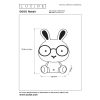 Dodo Rabbit Lucide-71591-03-66 gyerek asztali lámpa