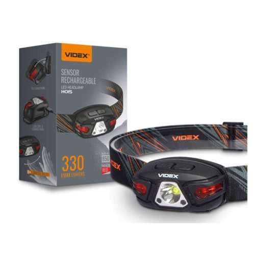 Videx LED akkumulátoros fejlámpa 330lm 5000K VLF-H015