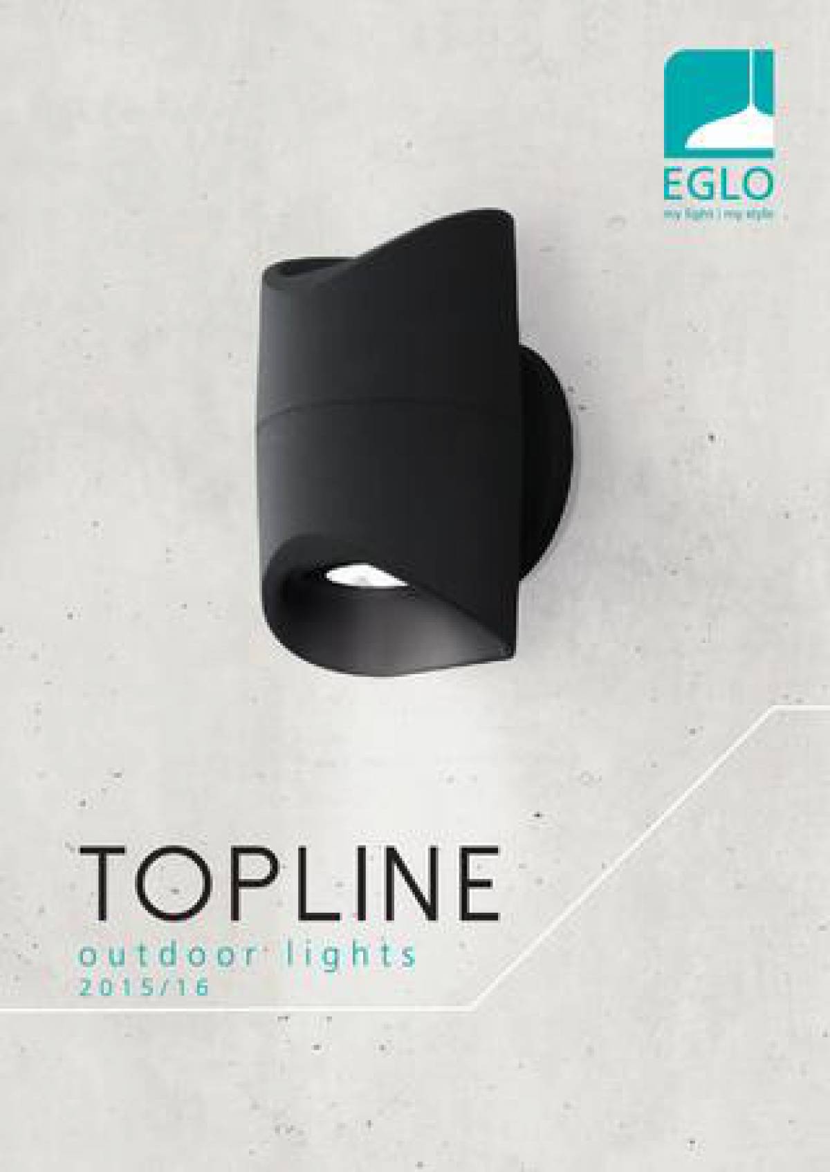 Modern kültéri világítás – EGLO Topline kollekció